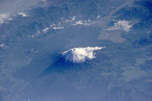A photo of Mount Fuji