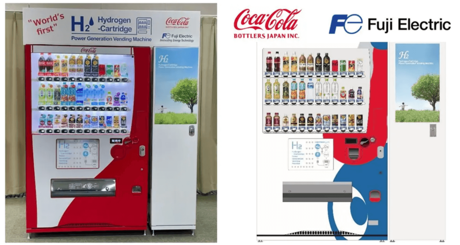 Hydrogen-Powered Vending Machine